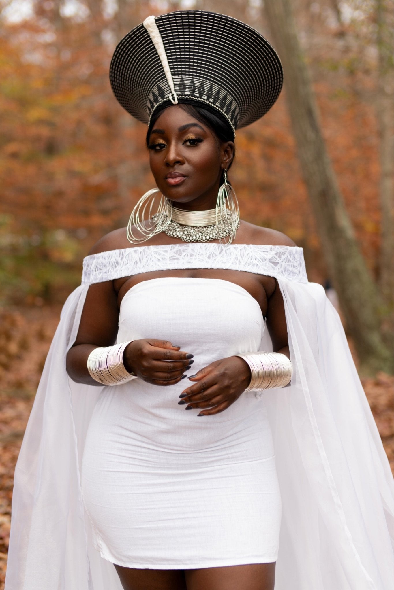 トップス Someica tulle choker &stole Zamunda Multi Strand Brass Choker and Bracelet – Trufacebygrace