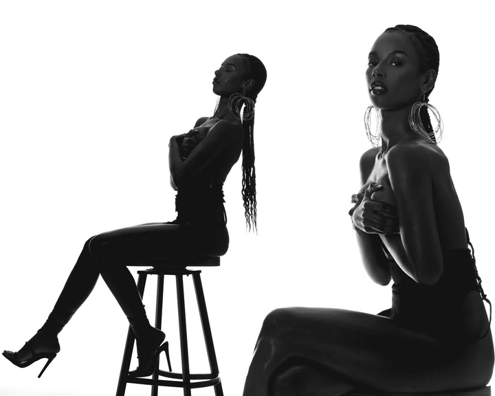 Zamunda Multi strand brass Earrings: Circular - Trufacebygrace