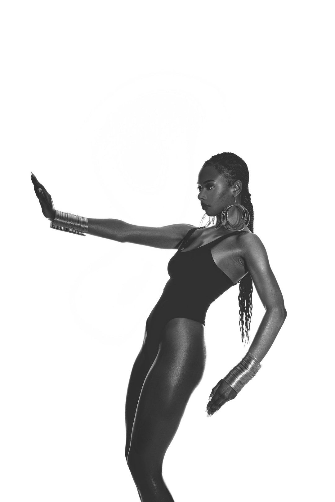 Zamunda Multi strand brass Earrings: Circular - Trufacebygrace