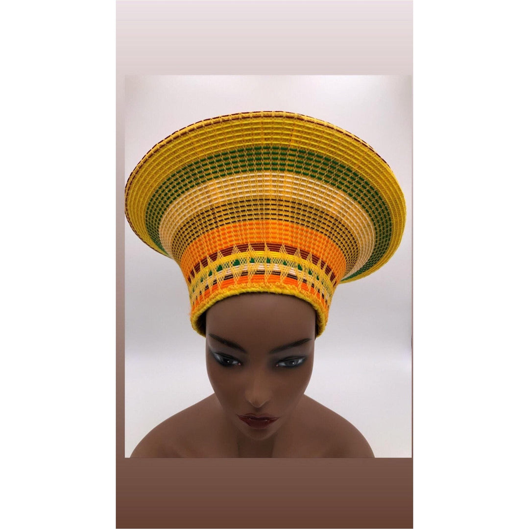 Zulu Basket Hat - No Beading - Trufacebygrace