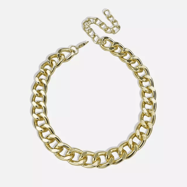Simple chunky chain Necklace - Trufacebygrace