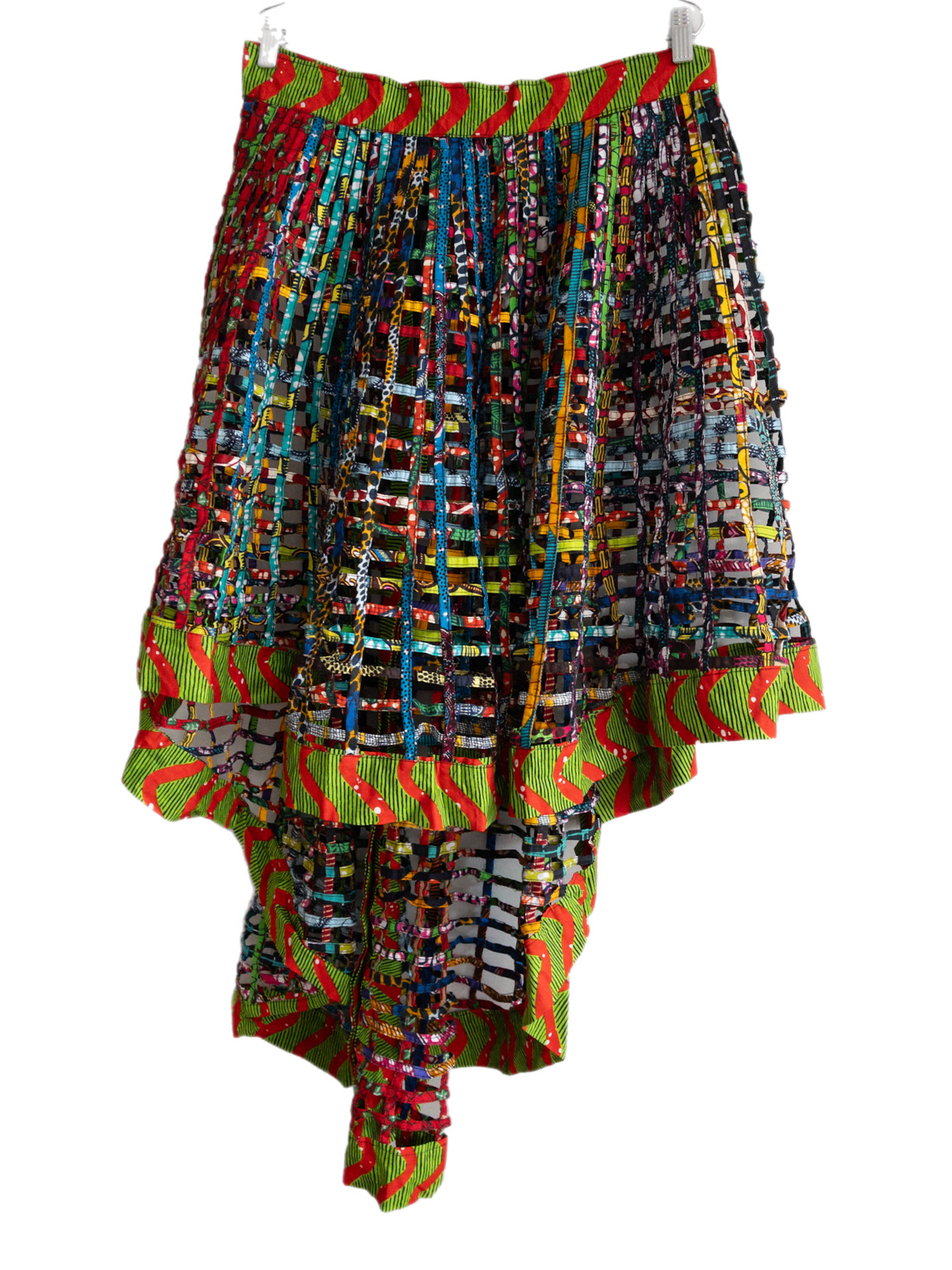 Ankara  Laced Skirt High-Low - Trufacebygrace
