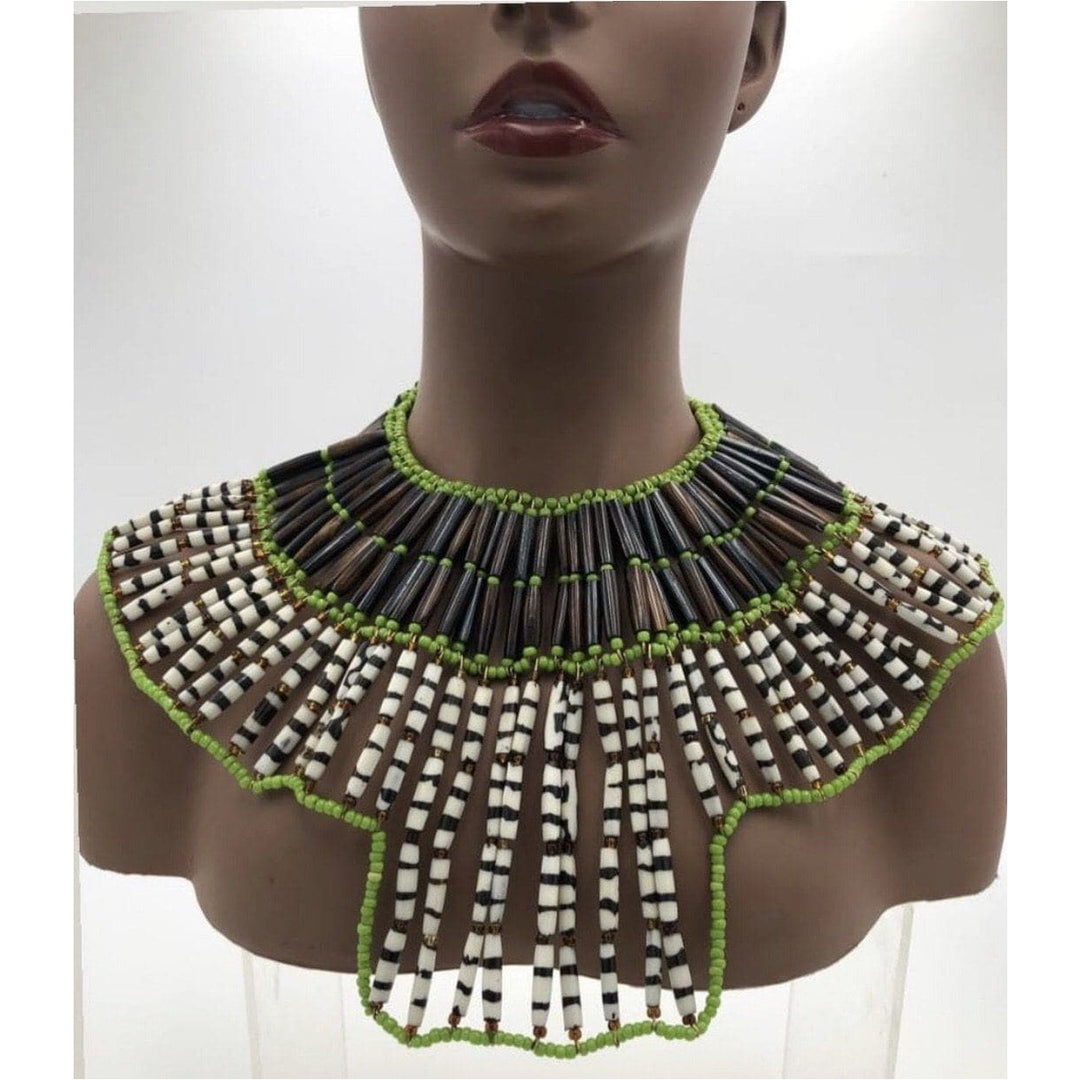 The Egyptian Queen Bib Necklace - Trufacebygrace