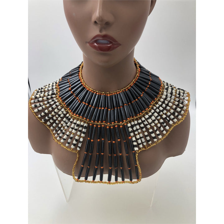 The Egyptian Queen Bib Necklace - Trufacebygrace