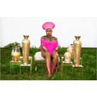 Queen Ankara Laced Long Fringe Cape - Trufacebygrace