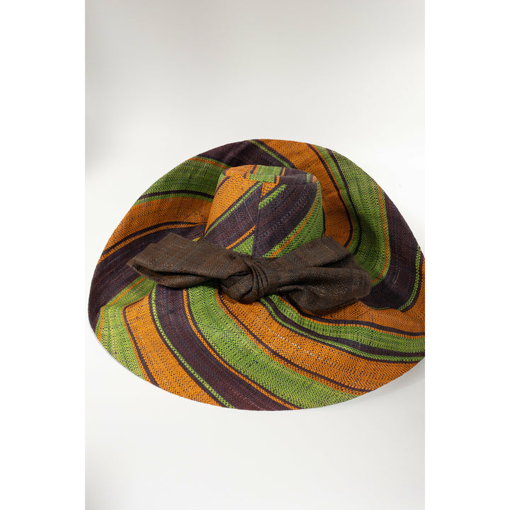 Meena design/Stripes Beach Hat - Trufacebygrace