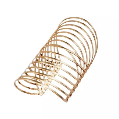 Fashion Gold Plated Cuff Bracelets/Bangles - Trufacebygrace