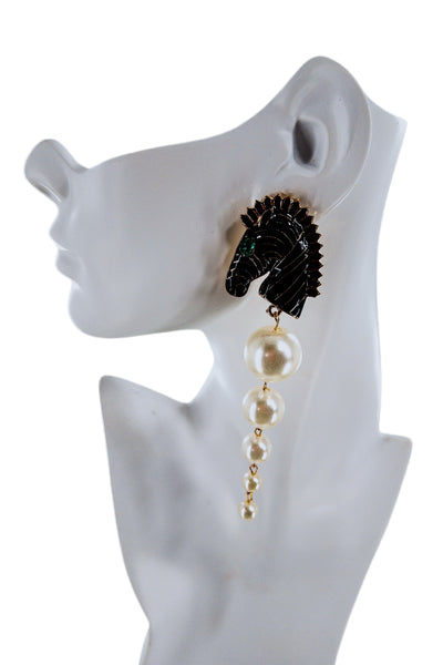 Ponkoti & Pearl Earrings