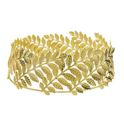 Venus leaf Gold Crown/headpiece - Trufacebygrace
