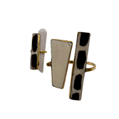 Mofasa Leopard Earrings and Cuffs/bracelet