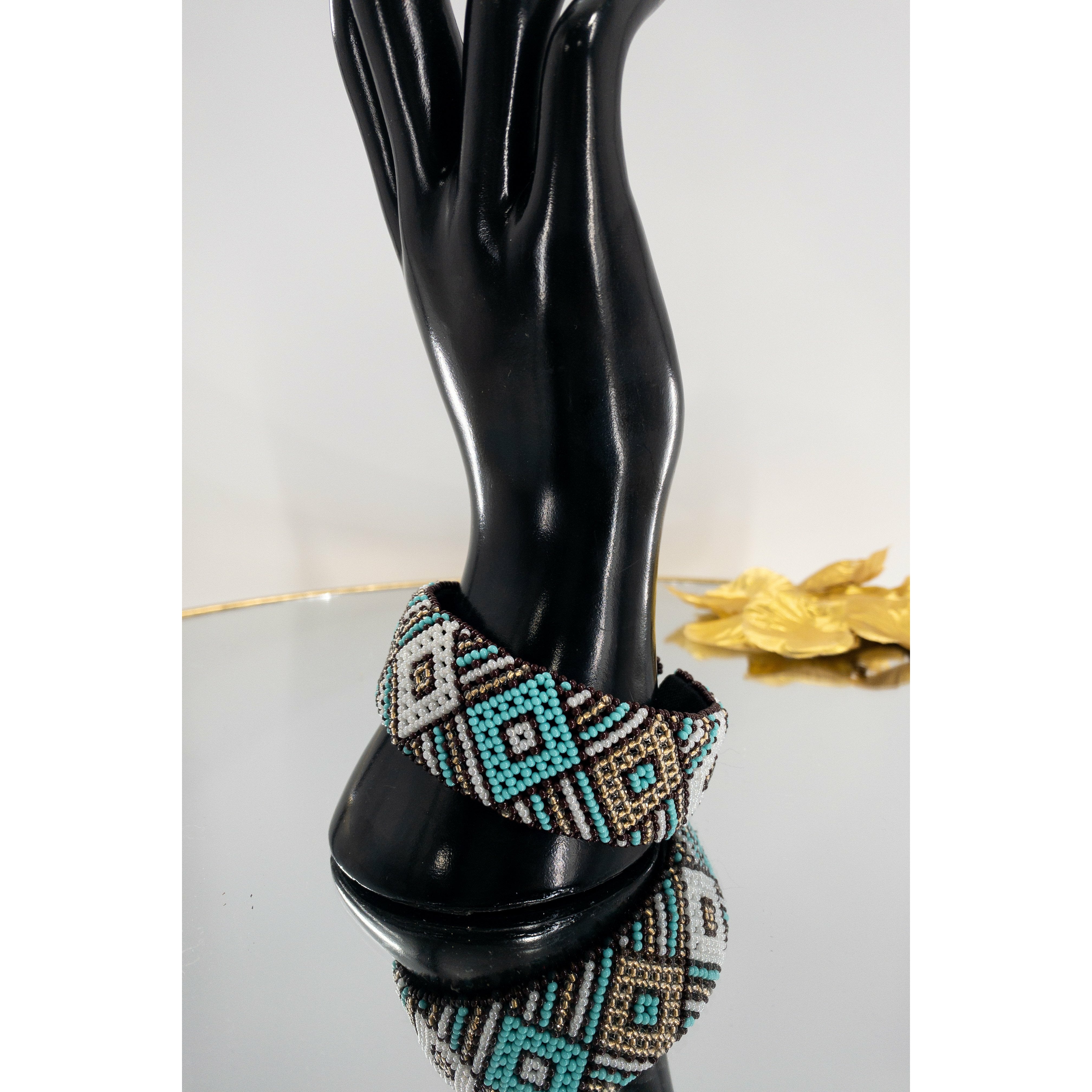 South African beaded bangle/ fra - Trufacebygrace