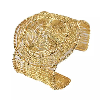 Fashion Gold Plated Cuff Bracelets/Bangles - Trufacebygrace