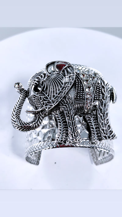 Elephant Bracelet/ hand Cuff