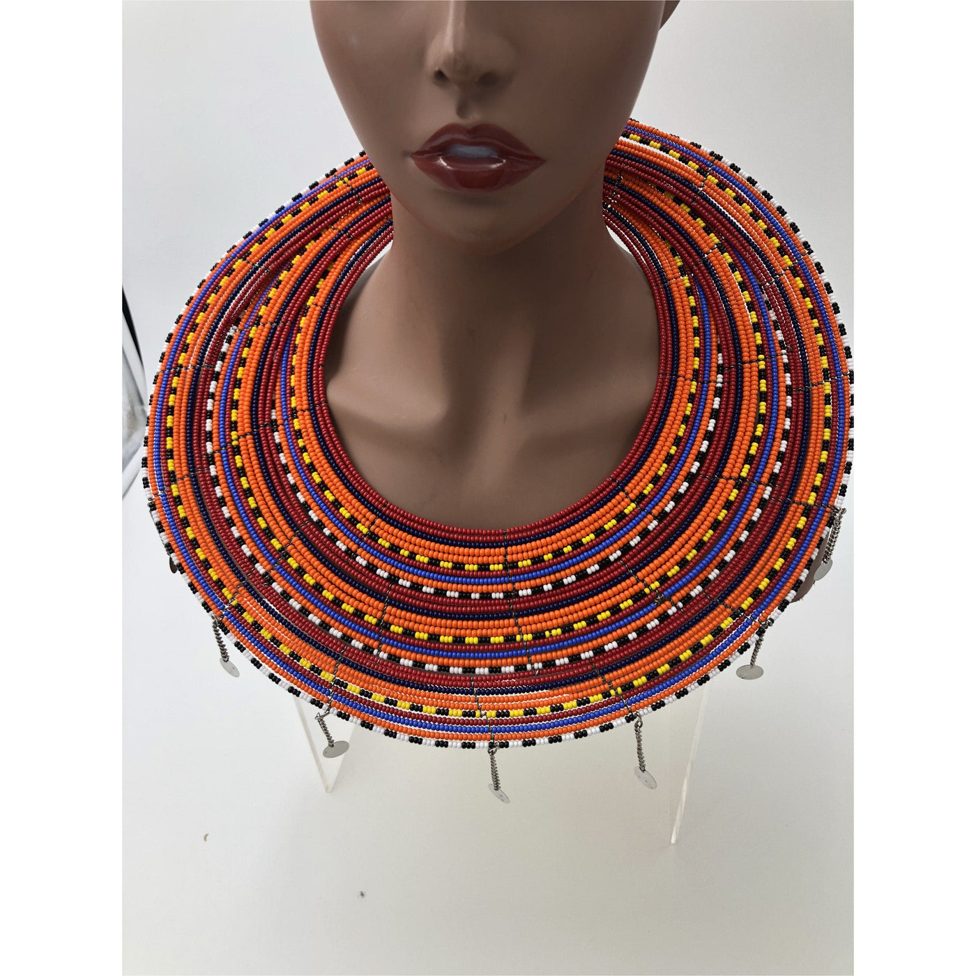 Maasai triple layer neckpiece - Trufacebygrace