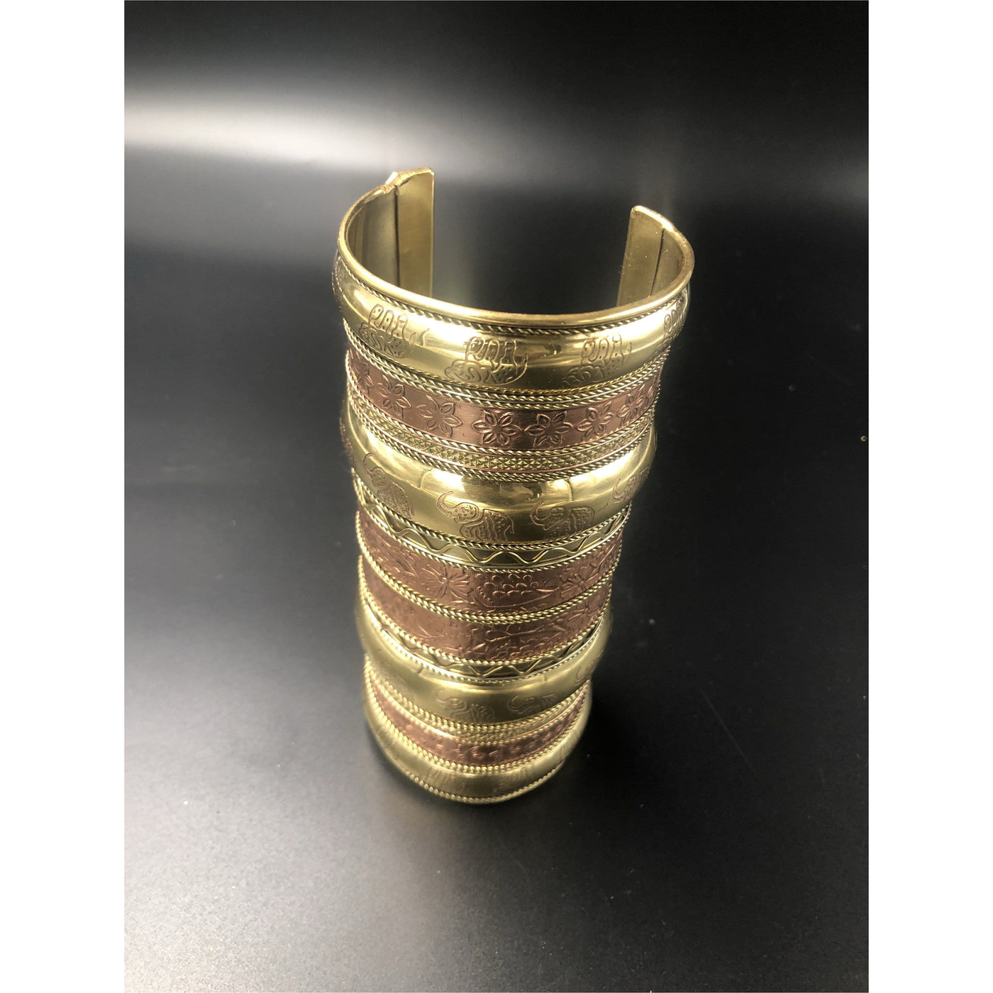 Brass Bangle / Cuff 6 inches - Trufacebygrace