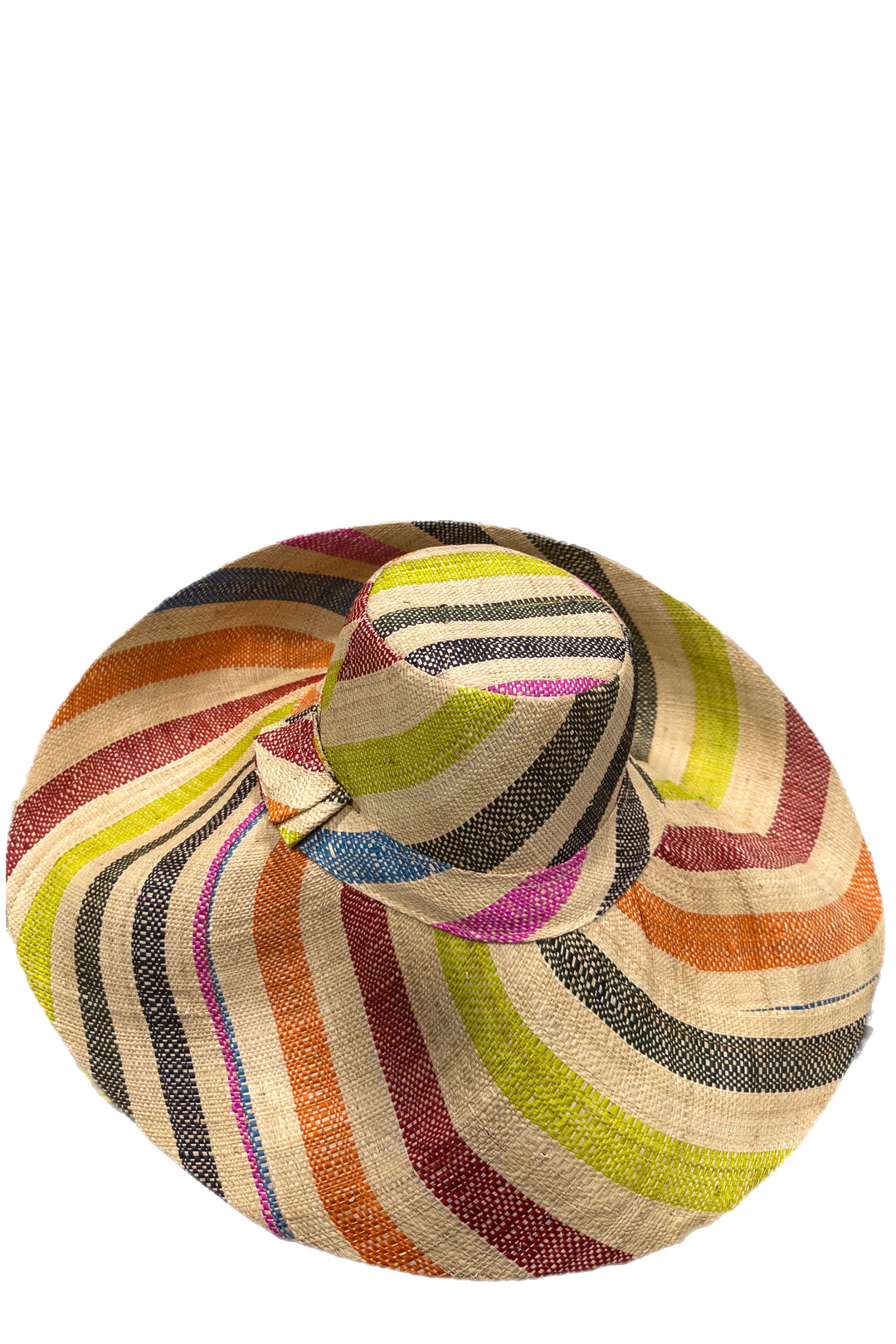 Meena design/Stripes Beach Hat - Trufacebygrace