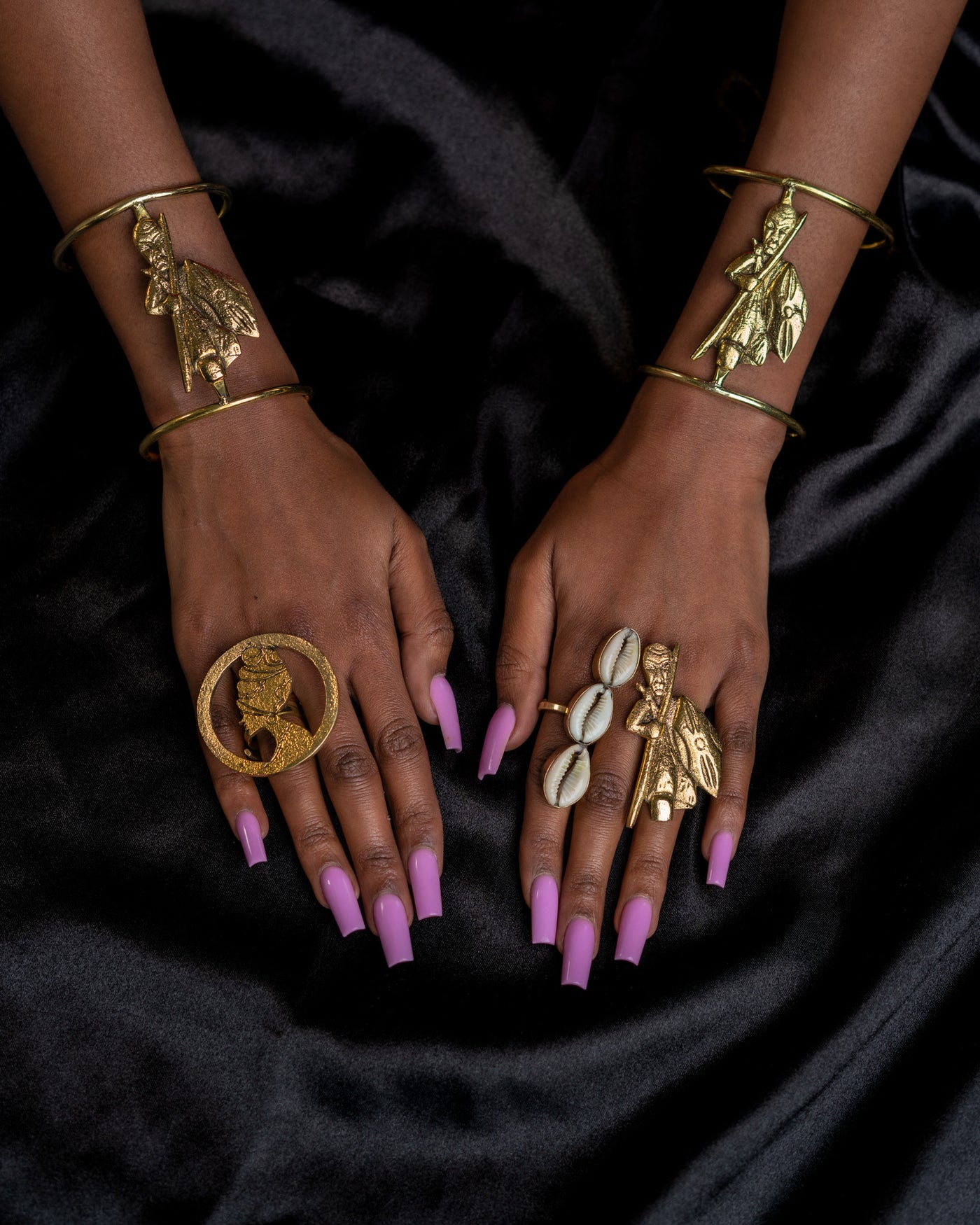 The Maasai Warrior Brass Ring and/ bracelet set