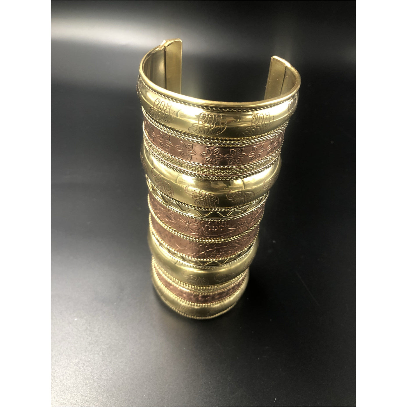 Brass Bangle / Cuff 6 inches - Trufacebygrace