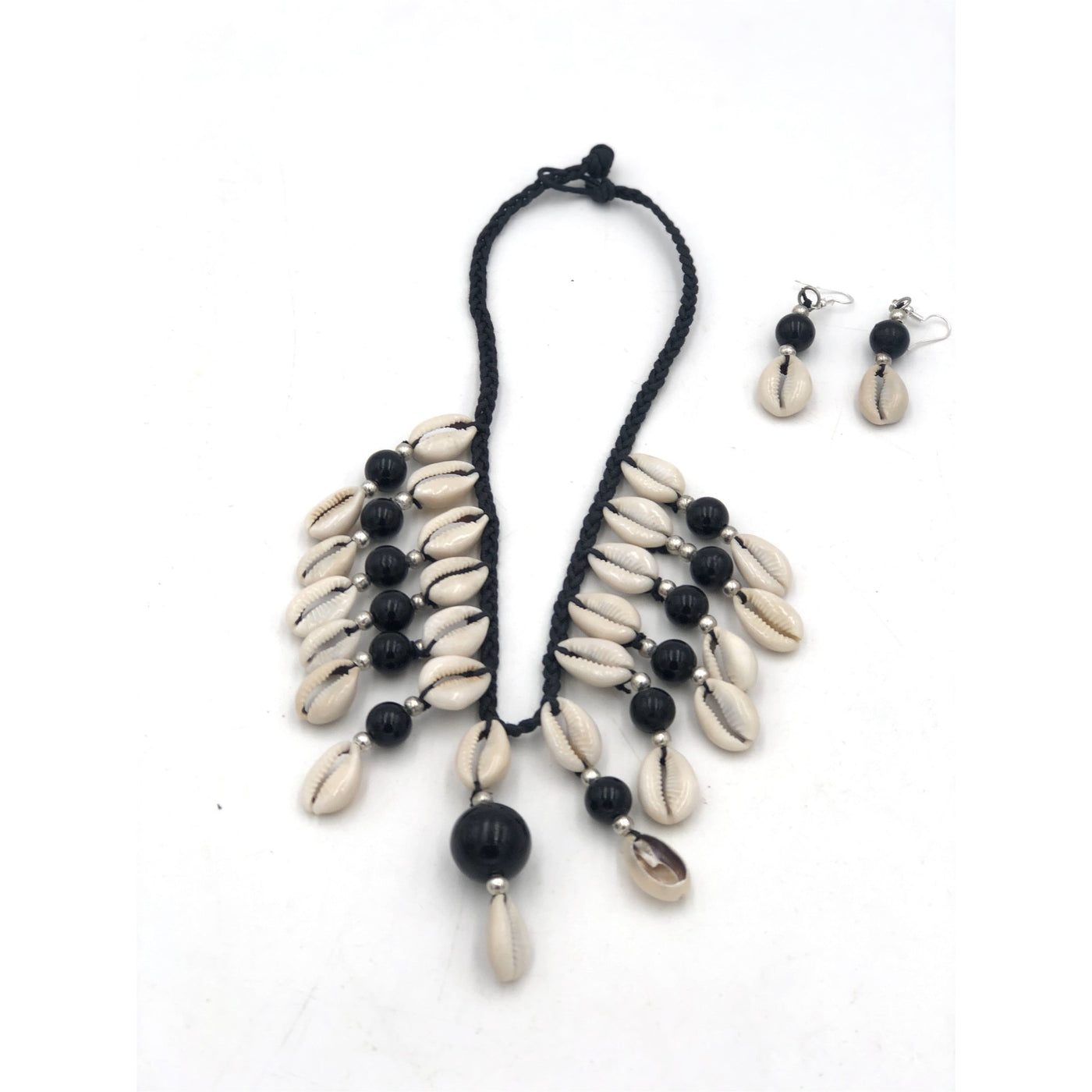 Halimato Cowry Shell Necklace Set - Trufacebygrace