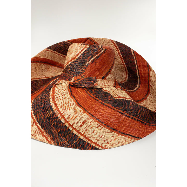 Meena design/Stripes Beach Hat - Trufacebygrace