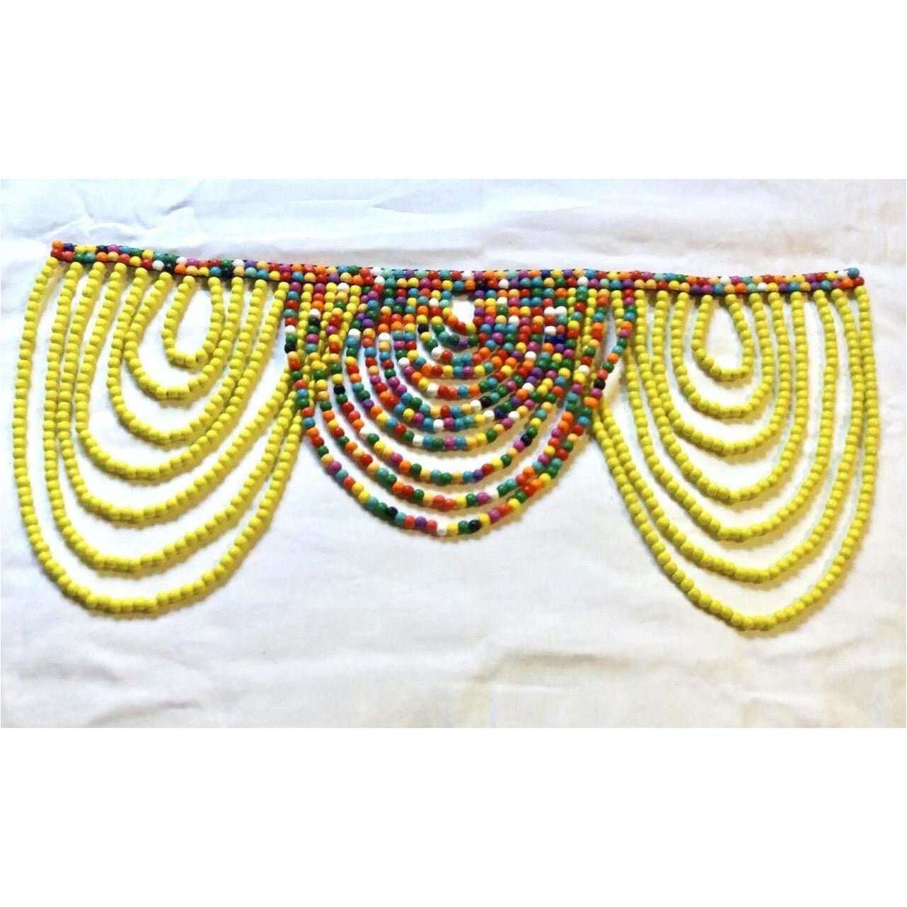 Eno Nie Wooden Beads convertible Neckpiece/waist bead - Trufacebygrace