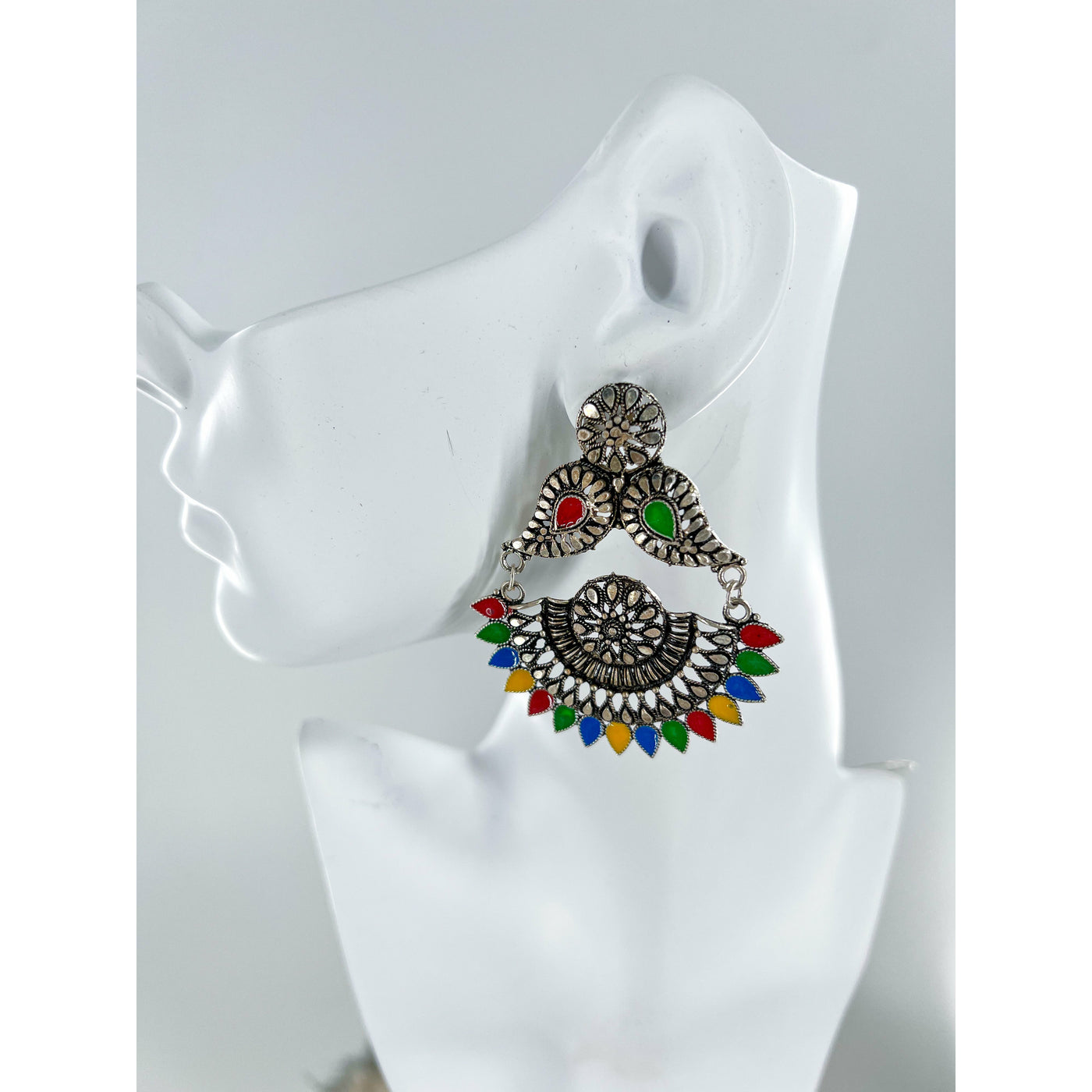 Sample: Kanaka statement Jhumka earrings