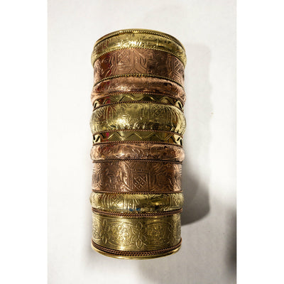 Brass Bangle / Cuff 6 inches