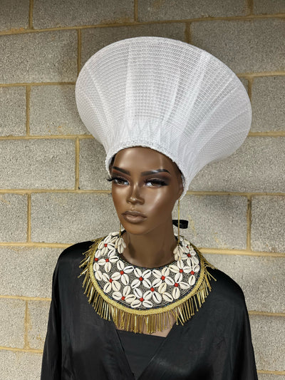 Zulu hat - white