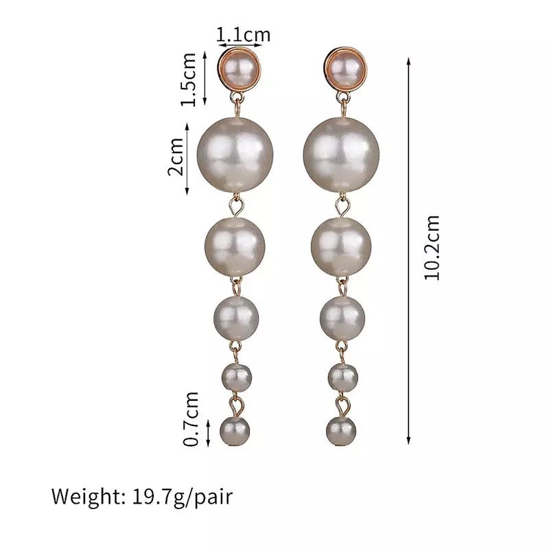 Adwoa Pearl Earrings - Trufacebygrace