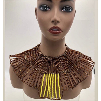 The Egyptian Queen Bib Necklace - Trufacebygrace