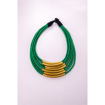 Sulewe with Gold caps Necklace - Trufacebygrace