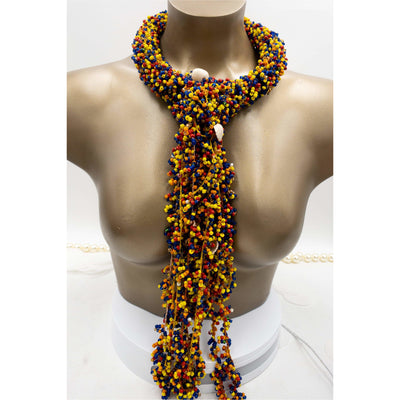 Woye beaded statement Necklace - Trufacebygrace