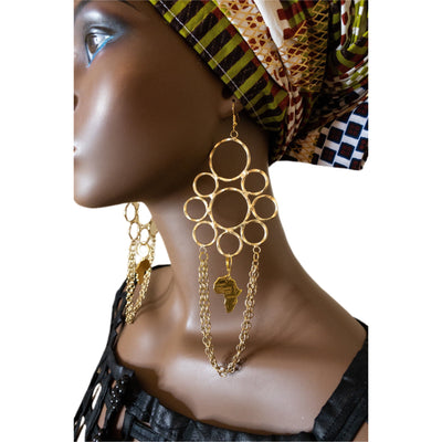 Afrika Kubanwa Earrings - Trufacebygrace