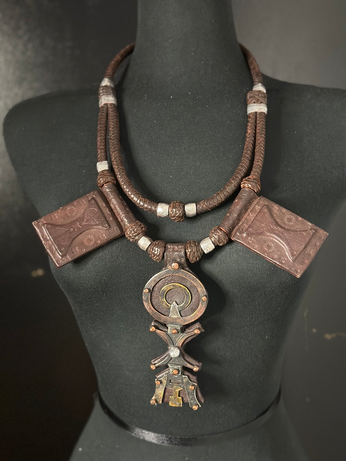 Unisex Tuareg Key of  of the desert Necklace