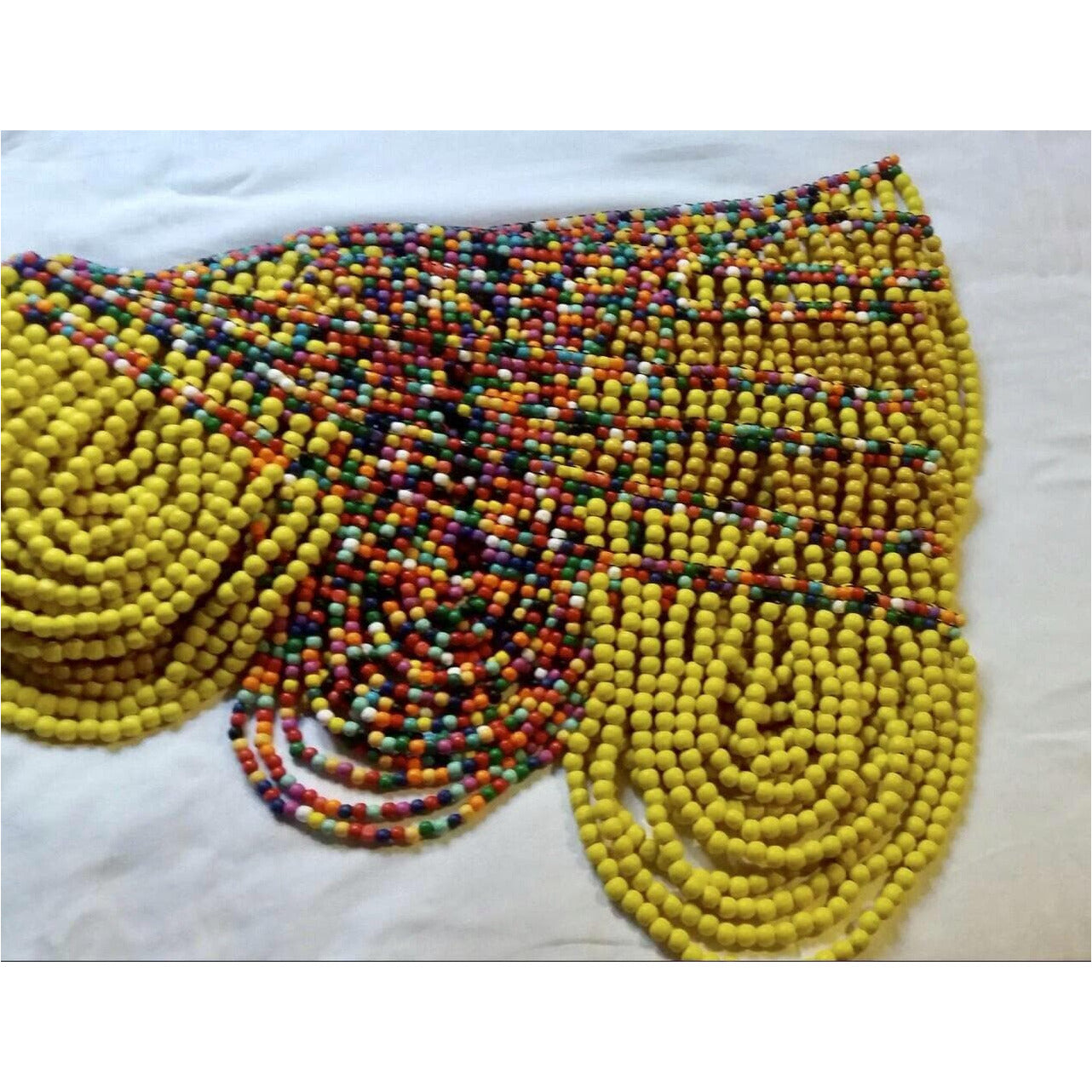 Eno Nie Wooden Beads convertible Neckpiece/waist bead - Trufacebygrace