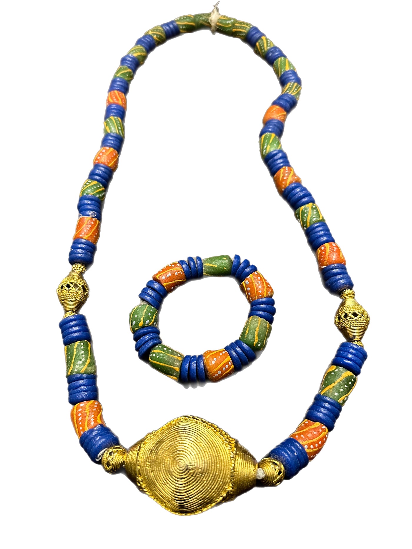 The Akan Royalty Collection : Hene Ni Hemaa ahwenie Necklace - UNISEX