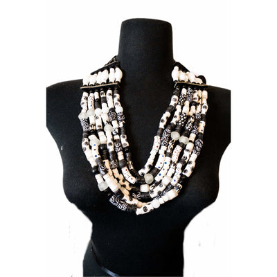 Krobo beads necklace - Trufacebygrace