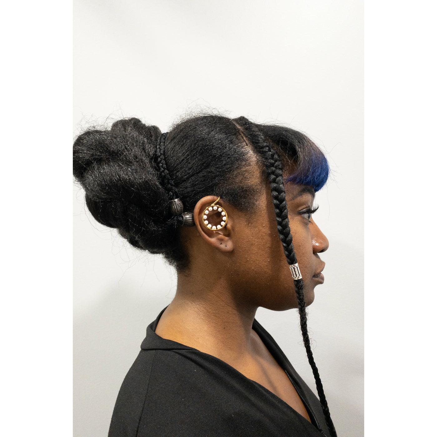 Wasinnou Pearl statement Ear cuff/clip without Piercing
