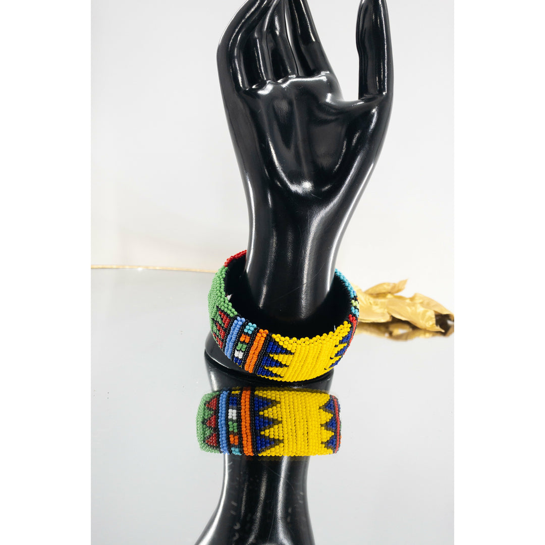 South African beaded bangle/ fra - Trufacebygrace