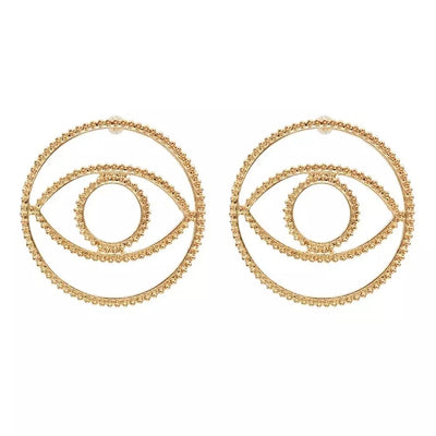 Eye of Horus Stud Earrings - Trufacebygrace