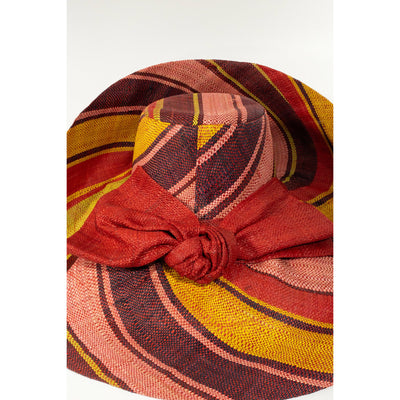 Meena design/Stripes Summer Hat - Trufacebygrace