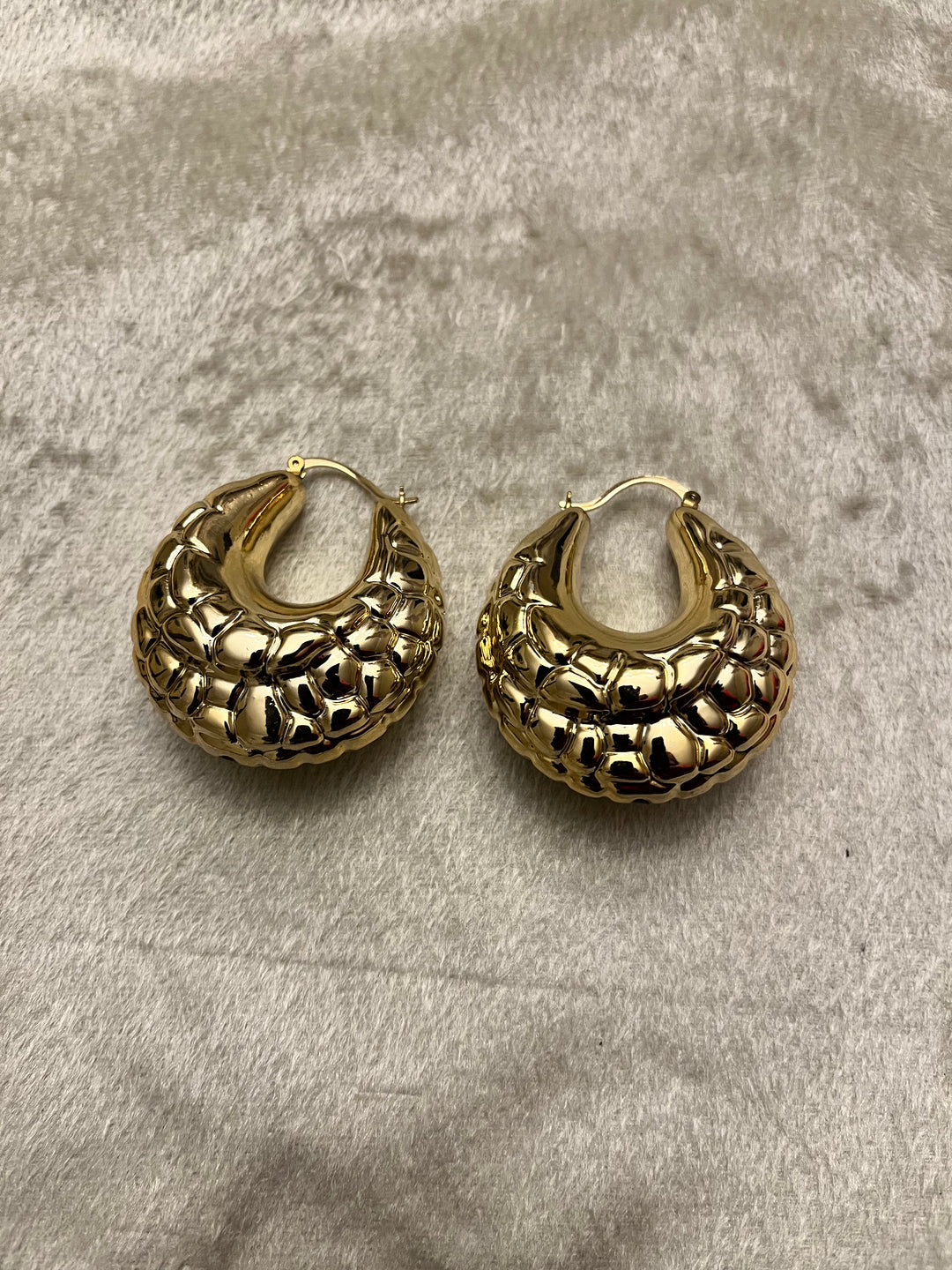 Chunky Hoop Earrings