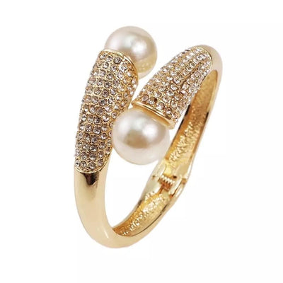 Fashion Gold Plated Cuff Bracelets/Bangles - Trufacebygrace