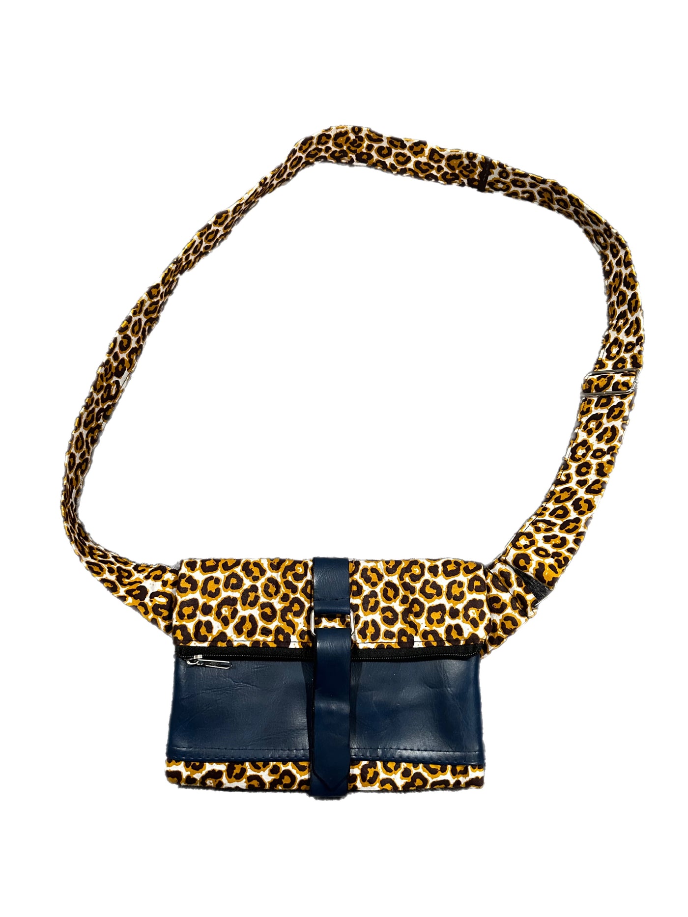 Ankara print crossbody bag