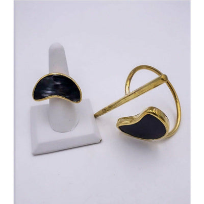 Mrabaha Brass Cuffs/ Rings