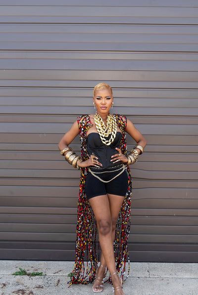 Resort ntoma laced dress coverup
