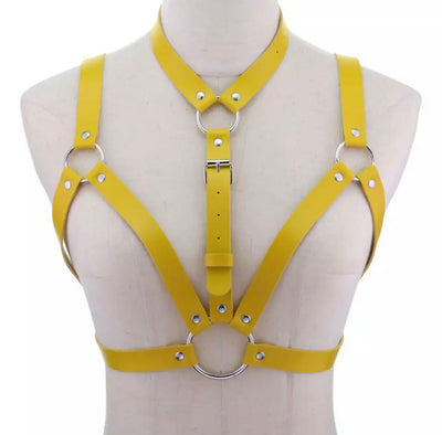 Afro Punk Leather body harness