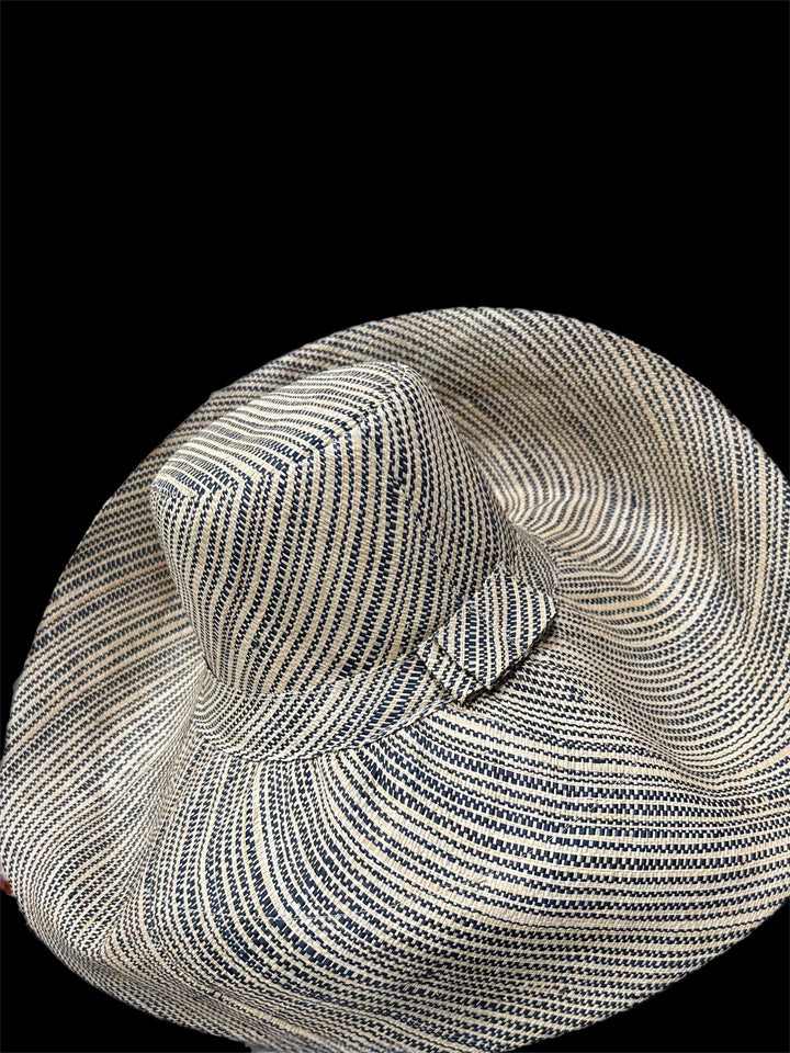 Meena design/Stripes Beach Hat - Trufacebygrace