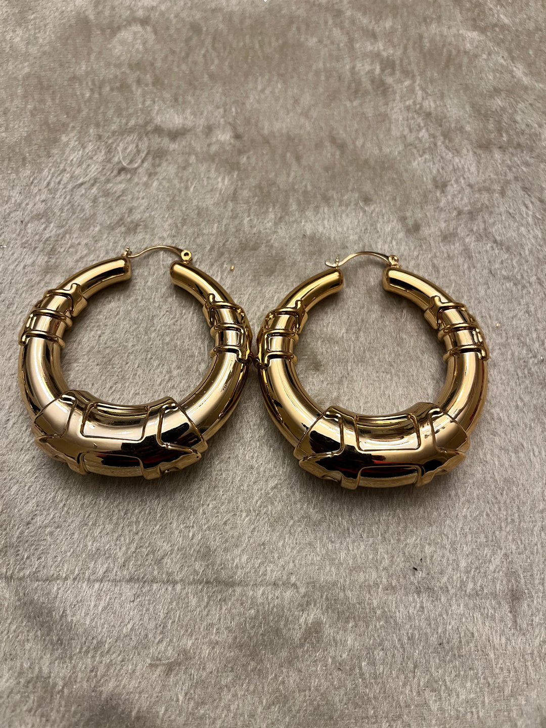 Chunky Hoop Earrings