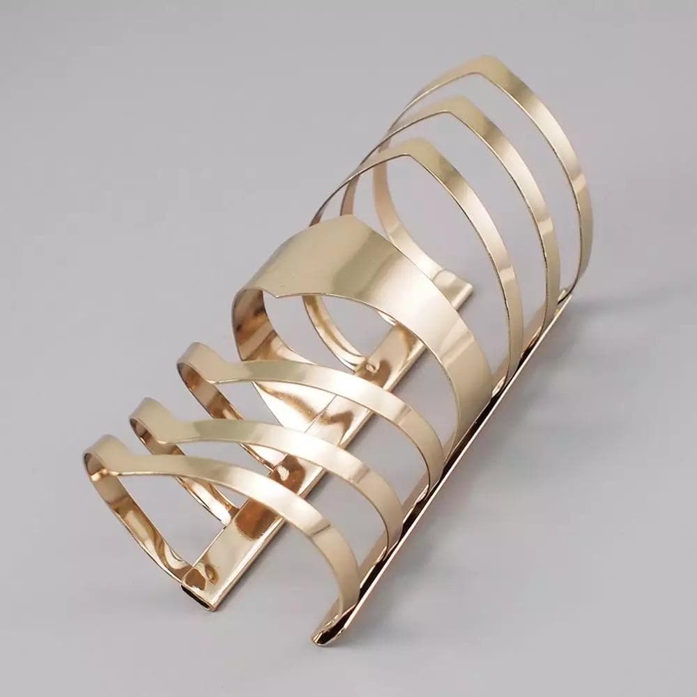 Fashion Gold Plated Cuff Bracelets/Bangles - Trufacebygrace